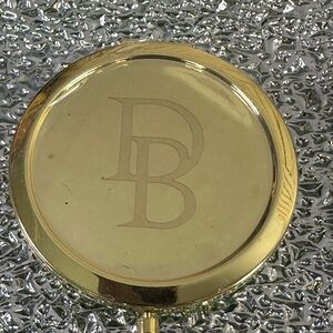 Dooney & Bourke Gold Compact Mirror